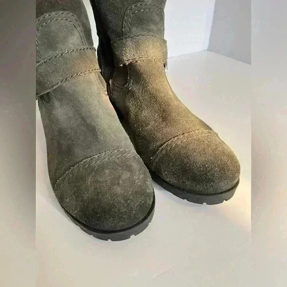Mark Fisher Suede Moto Boots - Picture 4 of 13